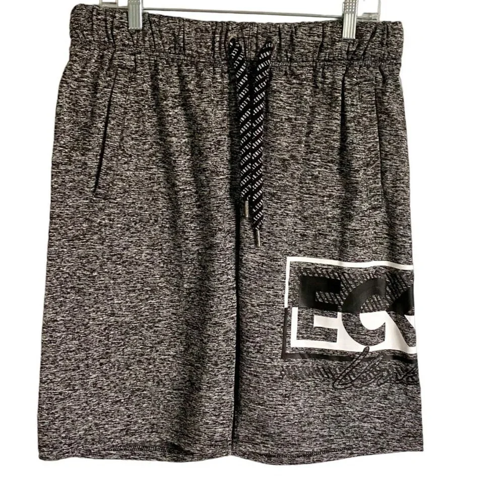 ECKO Unltd. Gray Fleece Relaxed Fit Shorts Men's Size Medium New